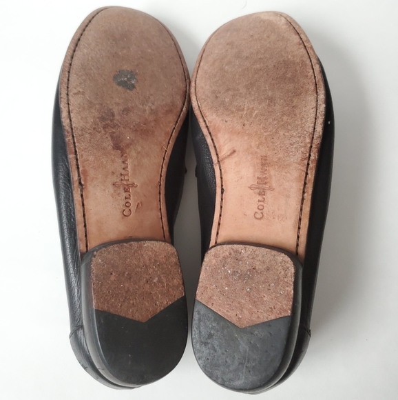 Cole Haan Woven Leather Slip on Loafers Flats - Picture 5 of 5
